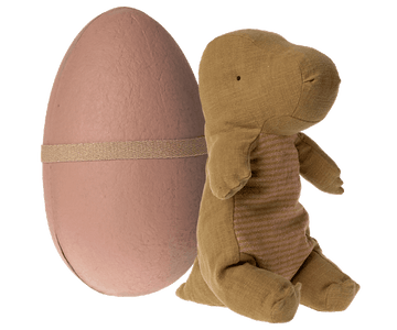 Gantosaurus in egg medium - dark ocher - Maileg
